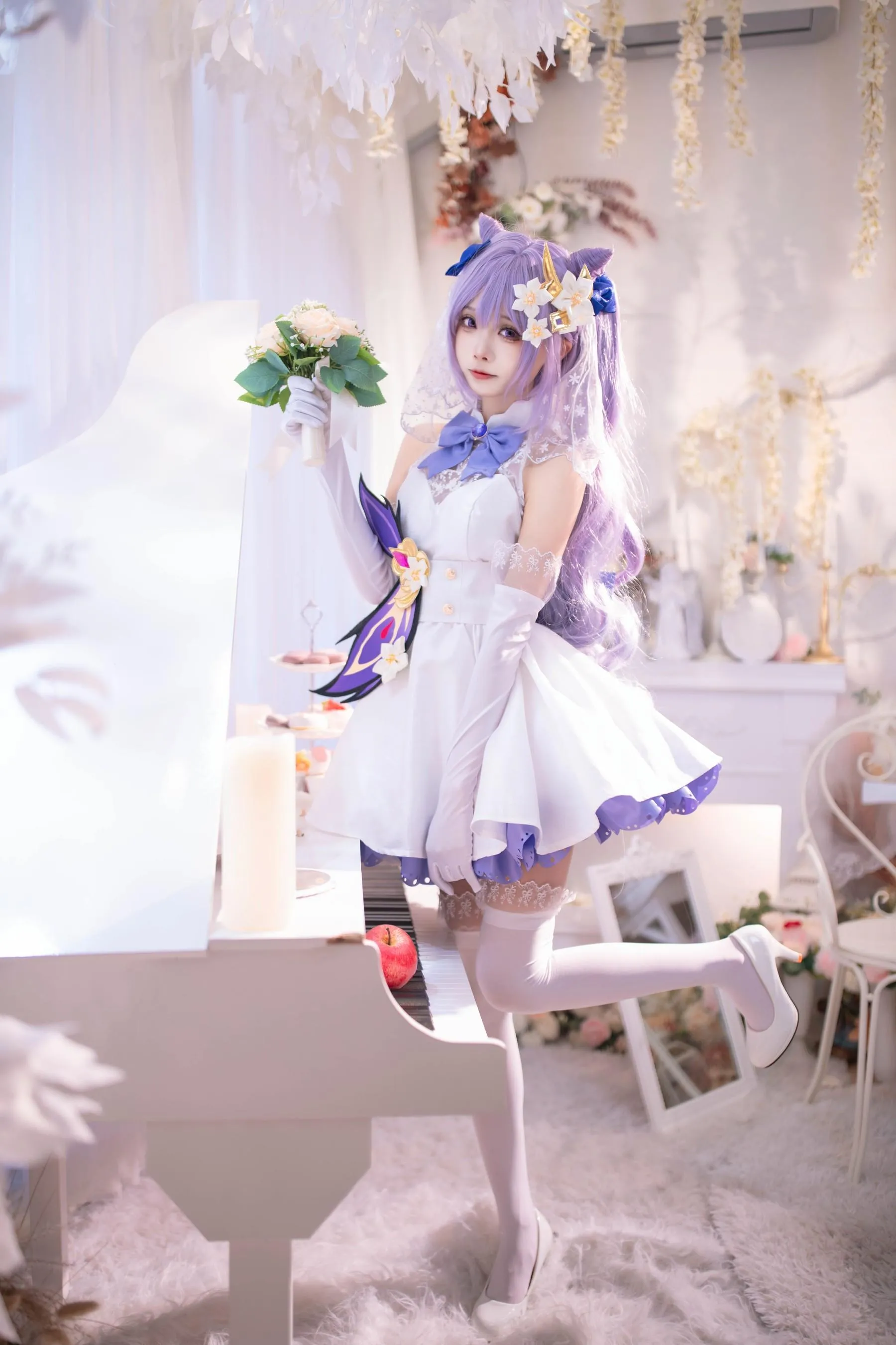 艾西aiwest – NO.02 刻晴花嫁 [40P]插图6